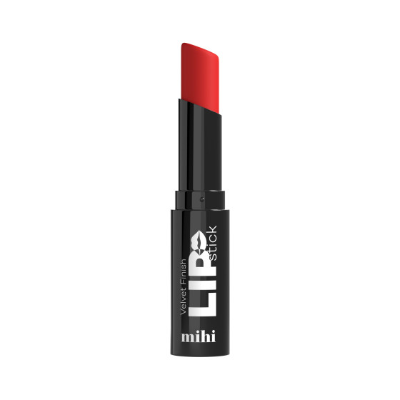 Lipstick. Szminka Velvet Finish 01 Scarlet