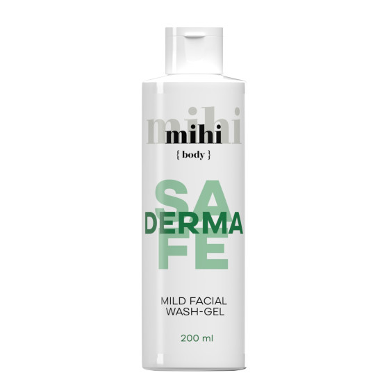 Derma safe. Łagodny żel do mycia twarzy