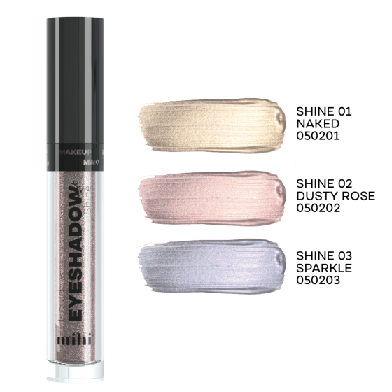 Eyeshadow. Cień do powiek w płynie Shine 01 naked